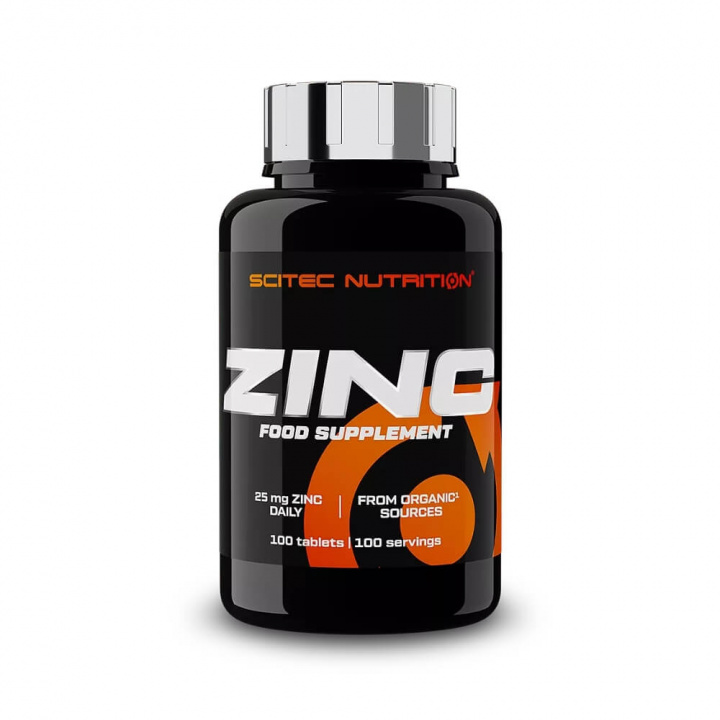 Scitec Nutrition Zinc, 100 tabs i gruppen Kosttillskott & Livsmedel / Mineraler / Zink hos Tillskottsbolaget (SCITEC0046)