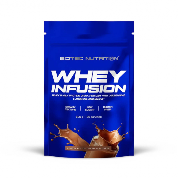 Scitec Nutrition Whey Infusion, 500 g i gruppen Kosttillskott & Livsmedel / Proteinpulver / Vassleprotein / Whey protein hos Tillskottsbolaget (SCITEC2584)