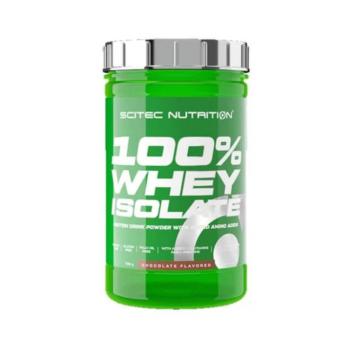 Scitec Nutrition 100% Whey Isolate, 700 g (Chocolate) i gruppen Kosttillskott & Livsmedel / Proteinpulver / Isolatprotein hos Tillskottsbolaget (SCITEC754-3)