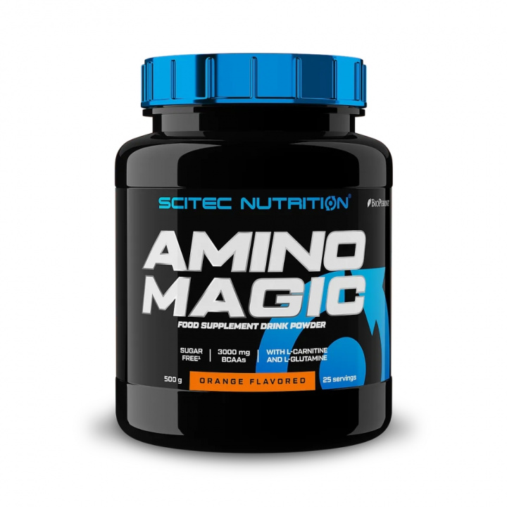 Scitec Nutrition Amino Magic, 500g i gruppen Kosttillskott & Livsmedel / Aminosyror / Aminosyrakomplex hos Tillskottsbolaget (SCITEC836)