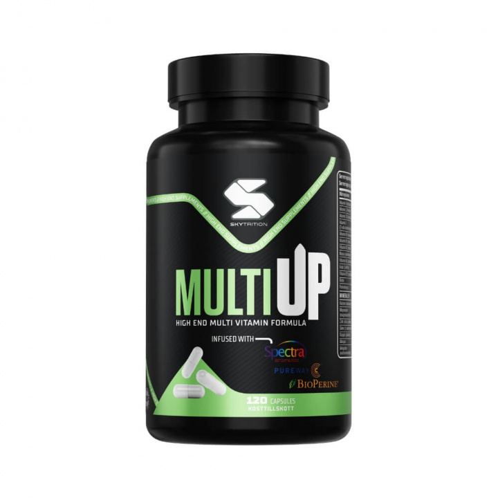 Skytrition MultiUP, 120 caps i gruppen Kosttillskott & Livsmedel / Vitaminer / Multivitamin hos Tillskottsbolaget (SKYTRITION2947)