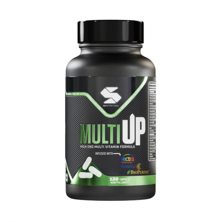 Skytrition MultiUP, 120 caps i gruppen Kosttillskott & Livsmedel / Vitaminer / Multivitamin hos Tillskottsbolaget (SKYTRITION2947)