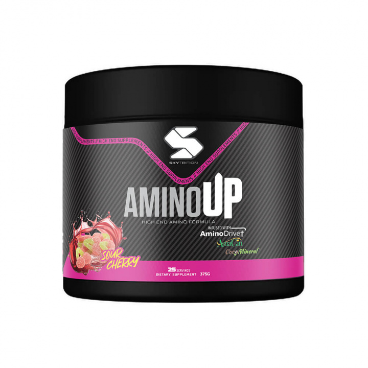 Skytrition AminoUP, 375 g i gruppen Kosttillskott & Livsmedel / Prestationshöjare / Intra-Workout hos Tillskottsbolaget (SKYTRITION89834)