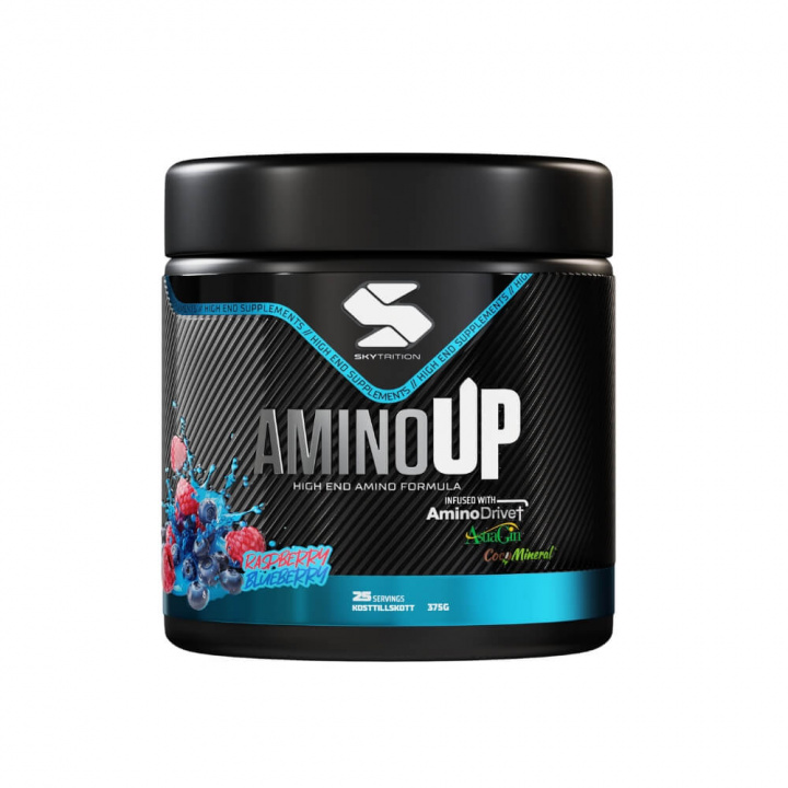 Skytrition AminoUP, 375 g i gruppen Kosttillskott & Livsmedel / Prestationshöjare / Intra-Workout hos Tillskottsbolaget (SKYTRITION89834)