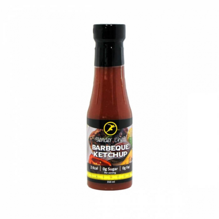 Slender Chef Dressing, 350 ml (BBQ Ketchup) i gruppen Kosttillskott & Livsmedel / Livsmedel / Kalorisnåla såser och toppings hos Tillskottsbolaget (SLENDERCHEF001-10)