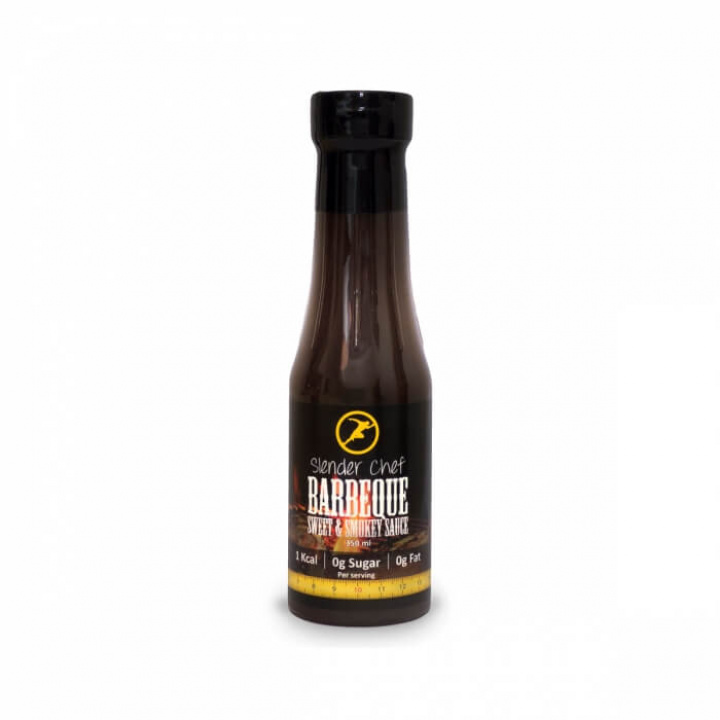 Slender Chef Dressing, 350 ml (BBQ Sweet & Smokey Sauce) i gruppen Kosttillskott & Livsmedel / Livsmedel / Kalorisnåla såser och toppings hos Tillskottsbolaget (SLENDERCHEF001-3)