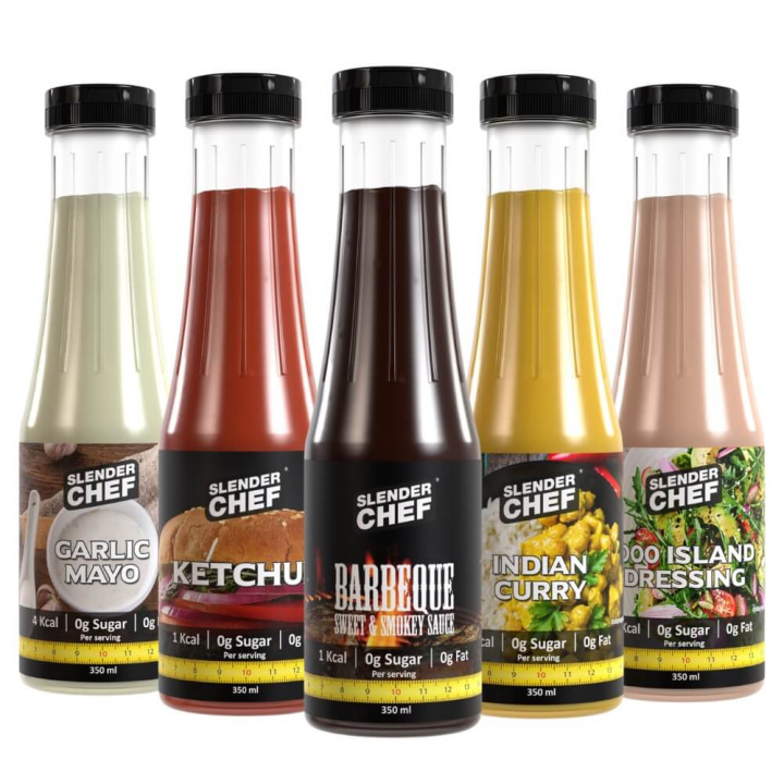 Slender Chef Sauce, 350 ml i gruppen Kosttillskott & Livsmedel / Livsmedel / Kalorisnåla såser och toppings hos Tillskottsbolaget (SLENDERCHEF001)