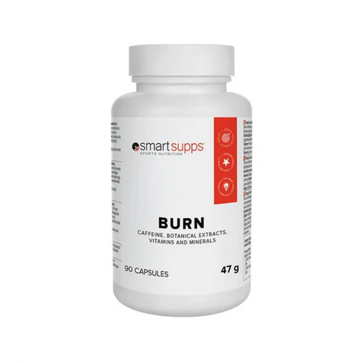 SmartSupps Burn, 90 caps i gruppen Kosttillskott & Livsmedel hos Tillskottsbolaget (SMARTSUPPS8089376)