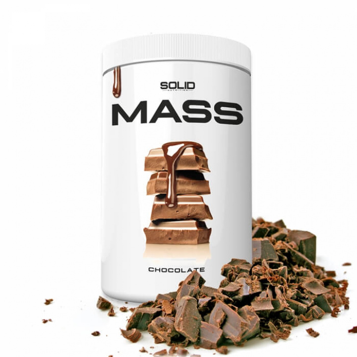 SOLID Nutrition Mass, 1 kg (Chocolate) i gruppen Shoppa efter Tema / Svenskt kosttillskott hos Tillskottsbolaget (SOLID010-1)