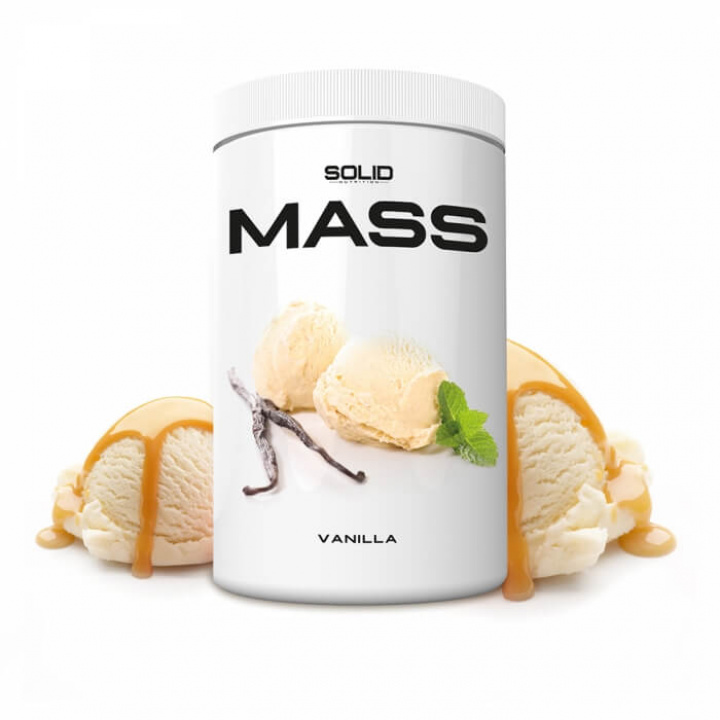 SOLID Nutrition Mass, 1 kg (Vanilla) i gruppen Shoppa efter Tema / Svenskt kosttillskott hos Tillskottsbolaget (SOLID010-3)