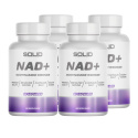 4 x SOLID Nutrition NAD+, 60 caps