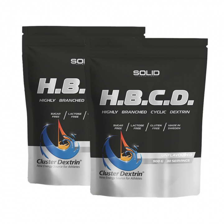 2 x SOLID Nutrition BLACK LINE H.B.C.D, 900 g i gruppen Kosttillskott & Livsmedel / Kolhydrater / Highly Branched Cyclic Dextrin hos Tillskottsbolaget (SOLID657333)