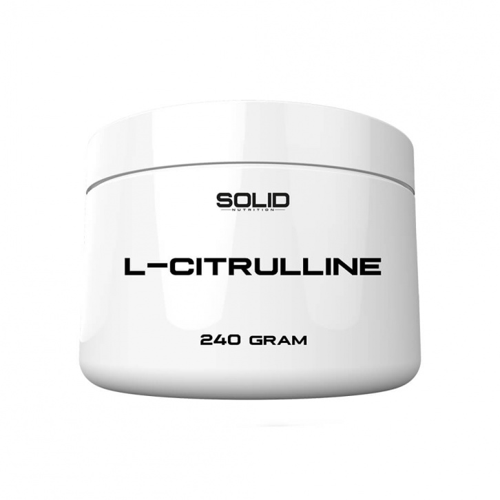 SOLID Nutrition L-Citrulline, 240 g SOLID Nutrition L-Citrulline, 240 g