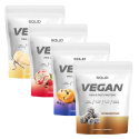 4 x SOLID Nutrition Vegan, 750 g