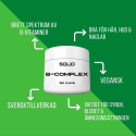 2 x SOLID Nutrition B-Complex, 90 caps