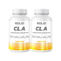 2 x SOLID Nutrition CLA, 60 caps