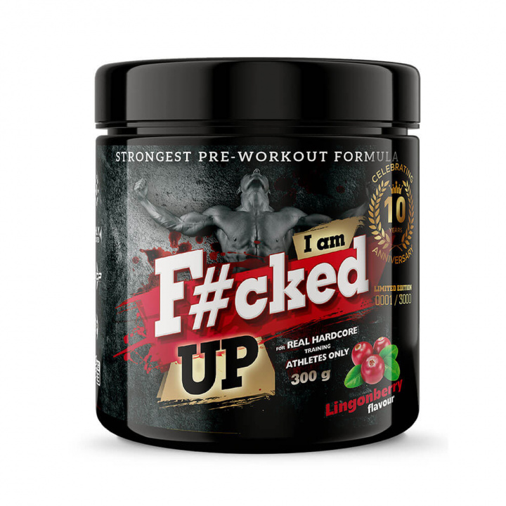 Swedish Supplements Fucked Up Joker Edition, 300 g (Lingonberry) i gruppen Kosttillskott & Livsmedel / Prestationshöjare / Pre-Workout / PWO hos Tillskottsbolaget (SS032-9)