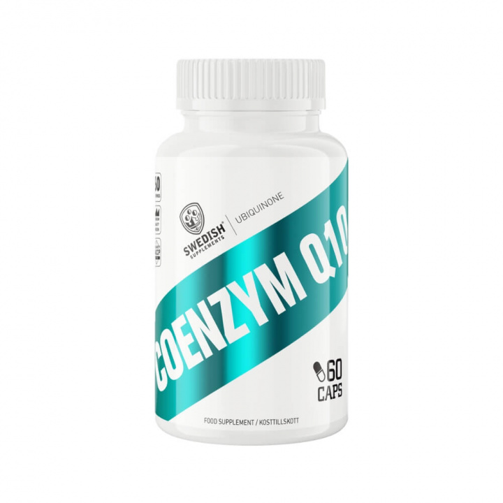 Swedish Supplements Coenzym Q10, 60 caps i gruppen Kosttillskott & Livsmedel / Vitaminer / Coenzyme Q10 hos Tillskottsbolaget (SS34975)