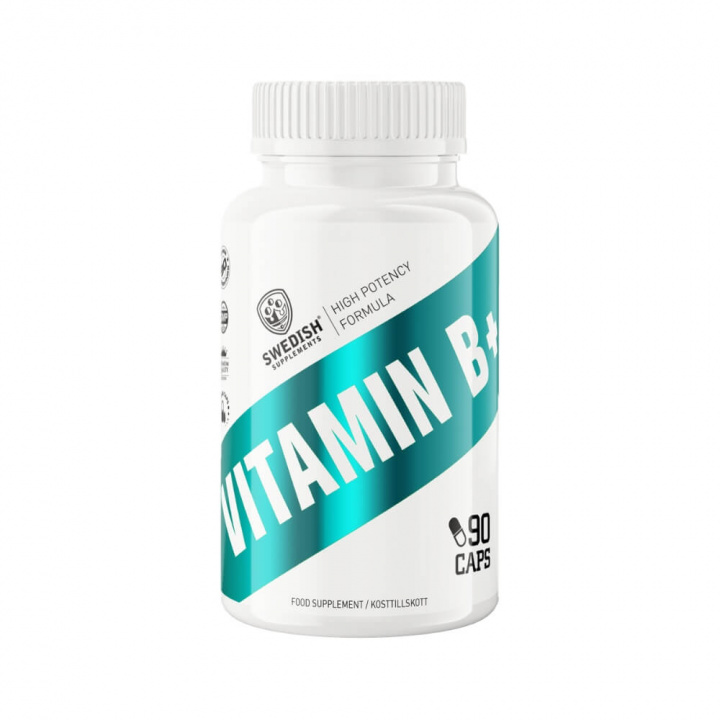 Swedish Supplements Vitamin B6 P-5-P, 60 caps i gruppen Kosttillskott & Livsmedel / Vitaminer / B-vitamin hos Tillskottsbolaget (SS64812)