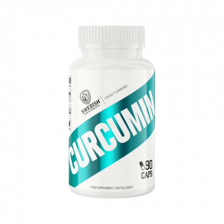 Swedish Supplements Curcumin, 90 caps i gruppen Kosttillskott & Livsmedel / Hälsokost / Curcumin hos Tillskottsbolaget (SS6497)