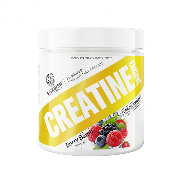 Swedish Supplements Creatine Engine, 300 g i gruppen Kosttillskott & Livsmedel / Kreatin / Kreatinmonohydrat hos Tillskottsbolaget (SS67678)