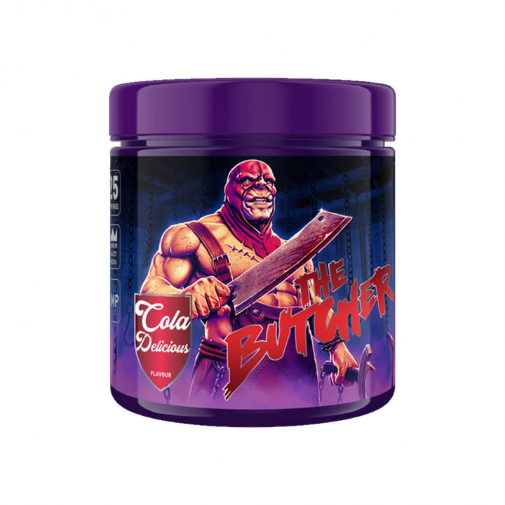 Swedish Supplements The Butcher, 425 g (Cola Delicious) i gruppen Kosttillskott & Livsmedel / Prestationshöjare / Pre-Workout / PWO hos Tillskottsbolaget (SS76845-3)