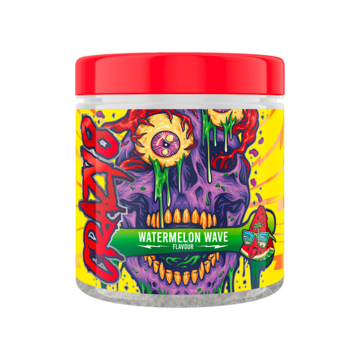 Swedish Supplements Crazy 8 NEW EDITION, 325 g (Watermelon Wave) i gruppen Kosttillskott & Livsmedel / Prestationshöjare / Pre-Workout / PWO hos Tillskottsbolaget (SS768555-4)