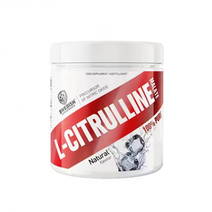Swedish Supplements L-Citrulline Malate, 200 g i gruppen Kosttillskott & Livsmedel / Aminosyror / Citrullin hos Tillskottsbolaget (SS892112)