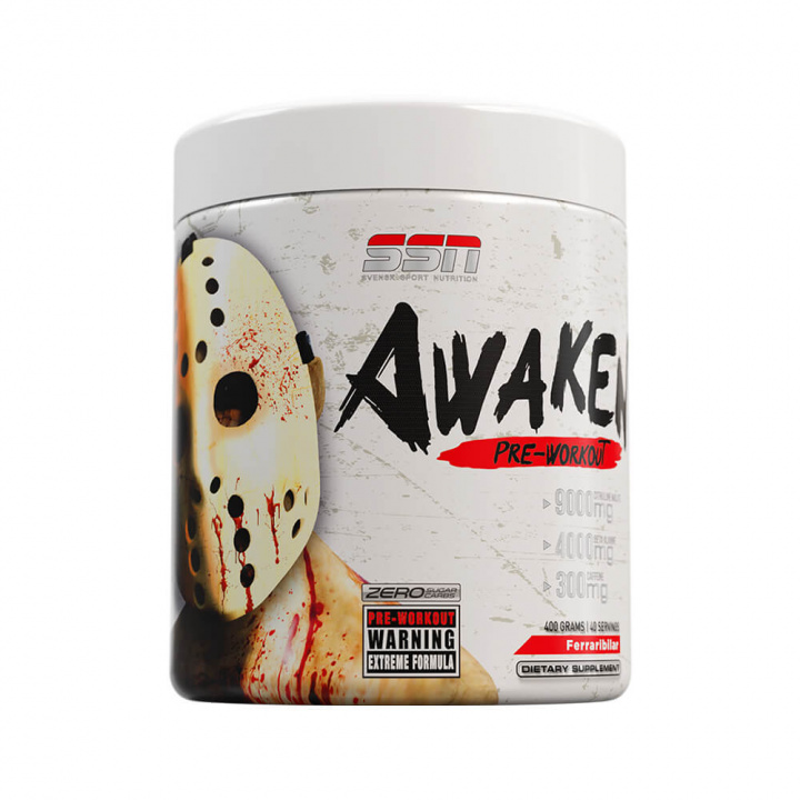 SSN Awaken PWO, 400 g (Ferraribilar) i gruppen Kosttillskott & Livsmedel / Prestationshöjare / Pre-Workout / PWO hos Tillskottsbolaget (SSN001-4)