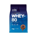 Star Nutrition Whey-80, 1 kg (Chocolate Peanut)