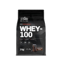 Star Nutrition Whey-100, 1 kg (Double Rich Chocolate)