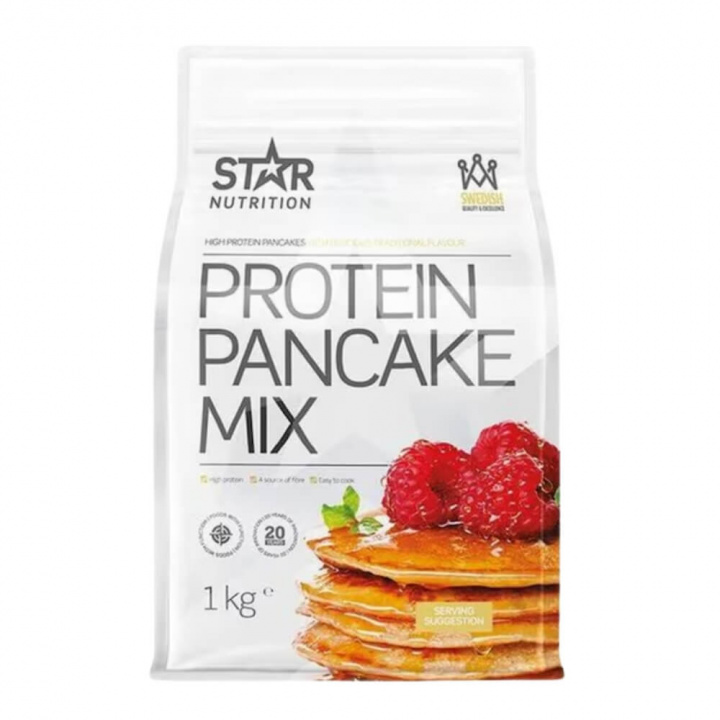 Star Nutrition Protein Pancake Mix, 1 kg i gruppen Kosttillskott & Livsmedel / Livsmedel / Proteinpannkakor hos Tillskottsbolaget (STAR986)
