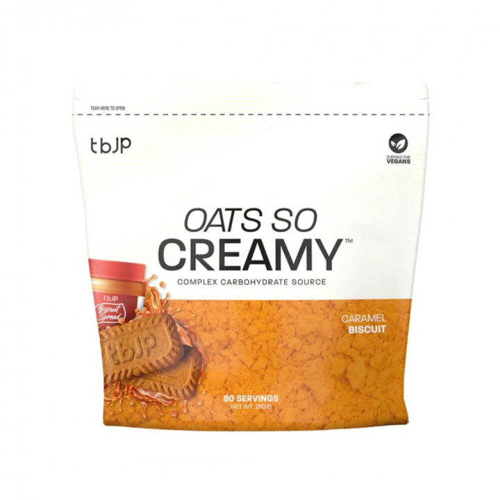 Trained By JP Oats So Creamy, 2 kg i gruppen Shoppa efter Tema / Veganskt kosttillskott hos Tillskottsbolaget (TBJP6149)