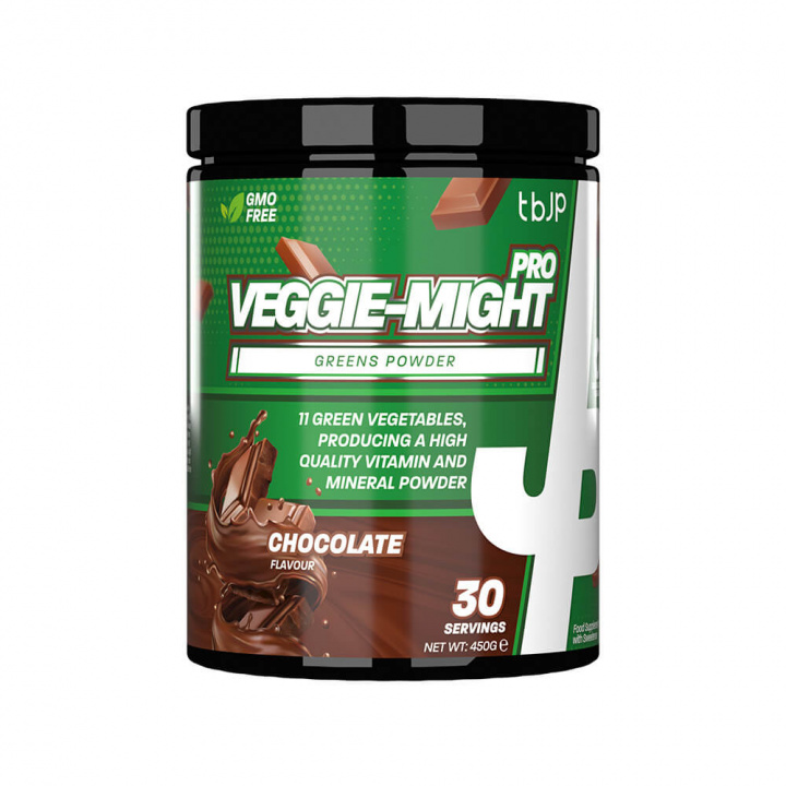 Trained By JP Veggie-Might PRO, 30 serv. i gruppen Kosttillskott & Livsmedel / Hälsokost / Superfoods hos Tillskottsbolaget (TBJP67833)