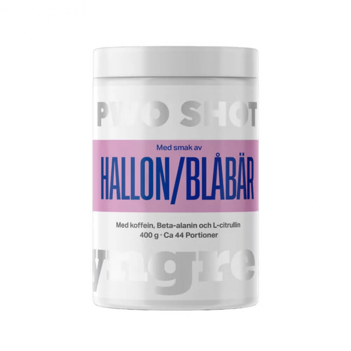 Tyngre PWO Shot, 400 g i gruppen Kosttillskott & Livsmedel / Prestationshöjare / Pre-Workout / PWO hos Tillskottsbolaget (TYNGRE1729)