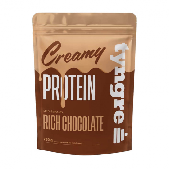 Tyngre Creamy Protein, 750 g i gruppen Kosttillskott & Livsmedel / Proteinpulver / Kaseinprotein hos Tillskottsbolaget (TYNGRE5728)