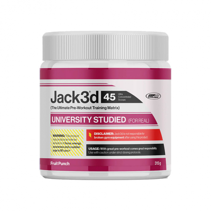 USP Labs Jack3d Advanced, 45 serv. (Fruit Punch) i gruppen Kosttillskott & Livsmedel / Prestationshöjare / Pre-Workout / PWO hos Tillskottsbolaget (USPLABS684-1)