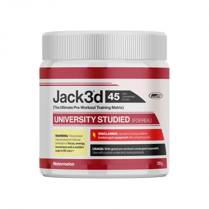 USP Labs Jack3d Advanced, 45 serv. (Watermelon) i gruppen Kosttillskott & Livsmedel / Prestationshöjare / Pre-Workout / PWO hos Tillskottsbolaget (USPLABS684-5)