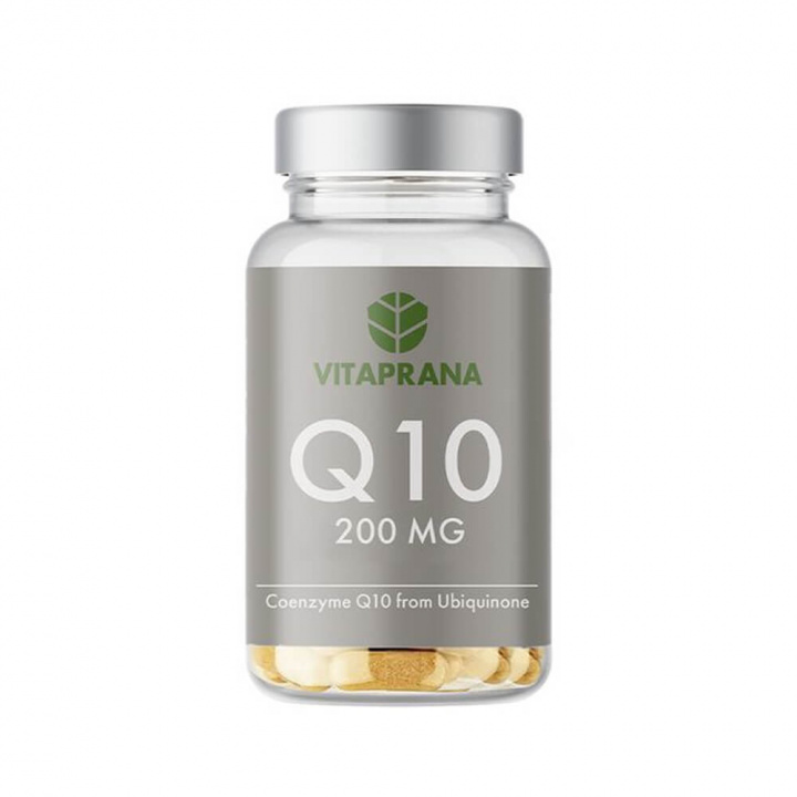 Vitaprana Q10 200 mg, 60 caps i gruppen Kosttillskott & Livsmedel / Hälsokost / Antioxidanter hos Tillskottsbolaget (VITAPRANA65884)