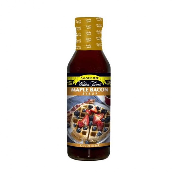 Walden Farms Syrup, 355 ml (Maple Bacon Syrup) i gruppen Kosttillskott & Livsmedel / Livsmedel / Kalorisnåla såser och toppings hos Tillskottsbolaget (WALDENFARMS001-6)