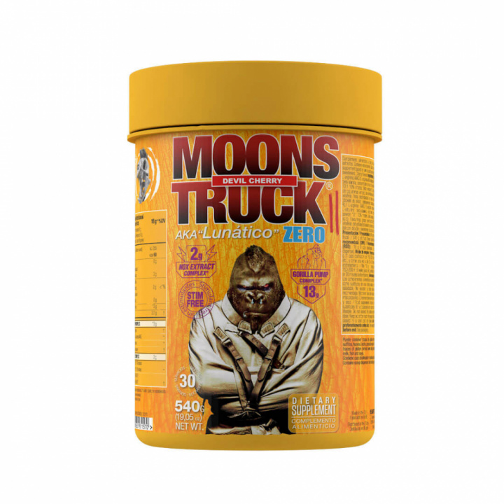 Zoomad Labs Moonstruck Zero Pump PWO, 540 g (Devil Cherry) i gruppen Kosttillskott & Livsmedel / Prestationshöjare / Stimfri PWO hos Tillskottsbolaget (ZOOMAD8694-3)